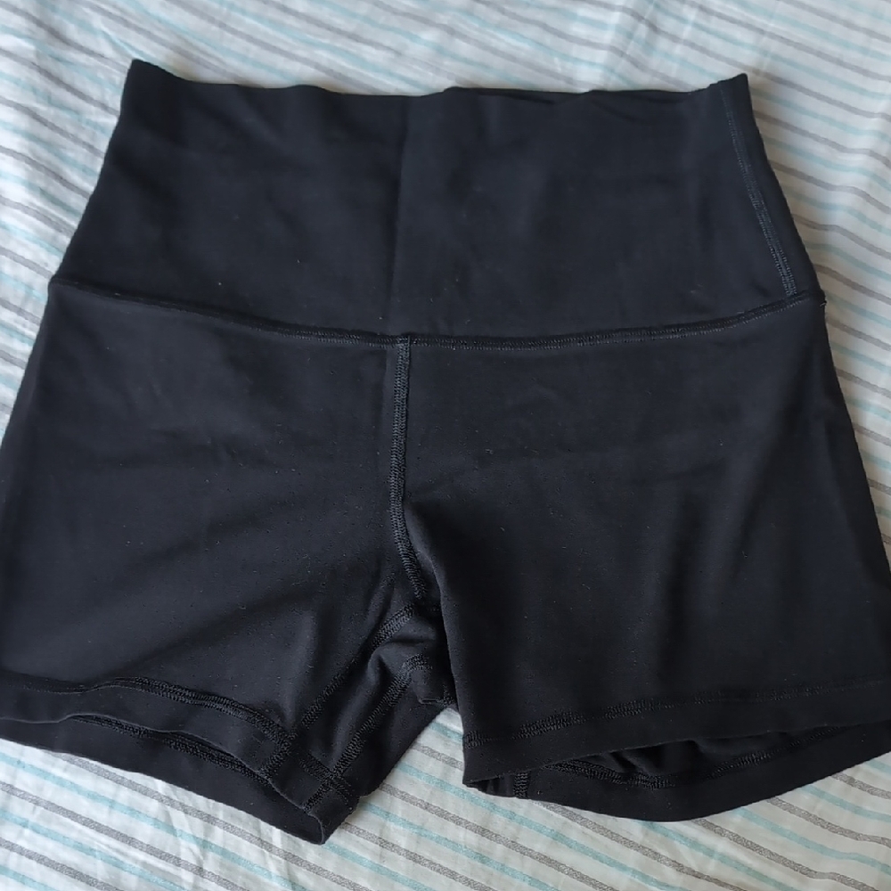 lululemon athletica Black Bike Shorts